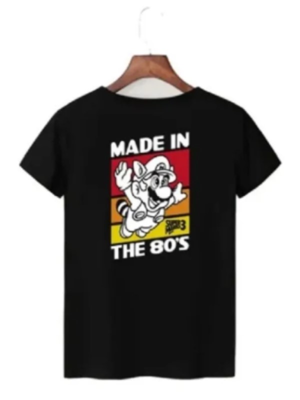 Playera Mario Bros 80s Nintendo Video-gamer Para Caballero