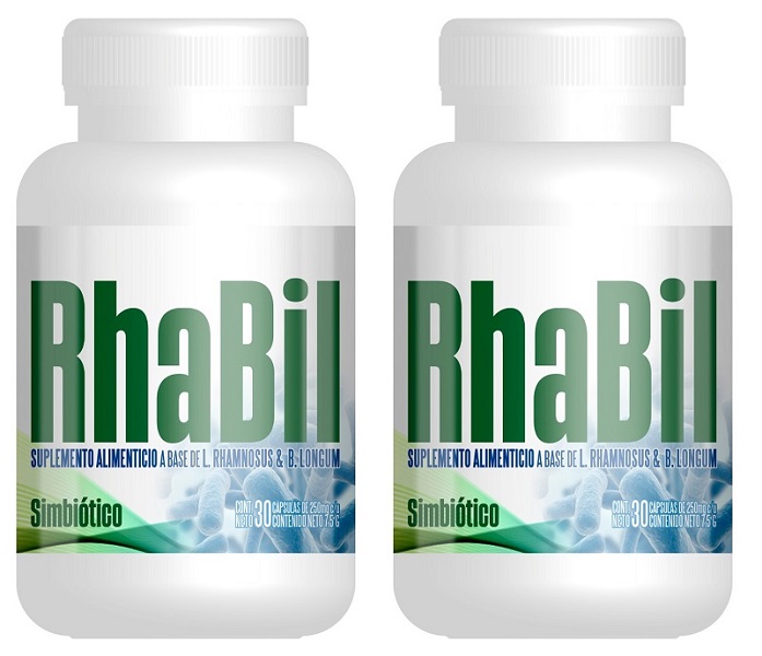 Rhabil 2 Frascos con 30 capsulas Desacaf Biotec
