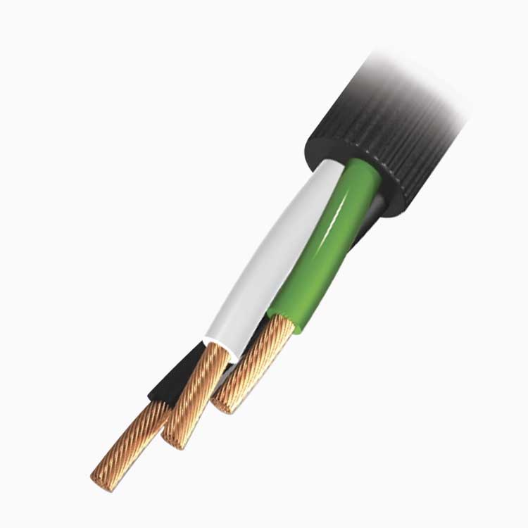 Rq39 Cable De Uso Rudo 3 Hilos Calibre 10 Awg, Hasta 300 V.