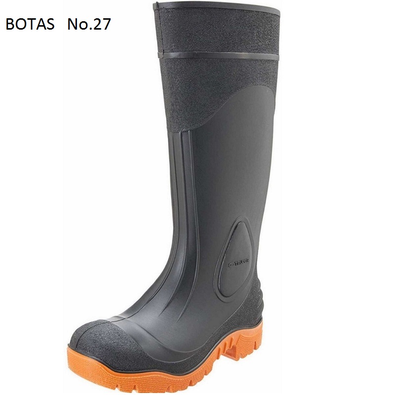 BOTAS IMPERMEABLES USO INDUSTRIAL DE PVC NEGRAS  PARA AGUA LIMPIEZA TRUPER PJARDINERIA 