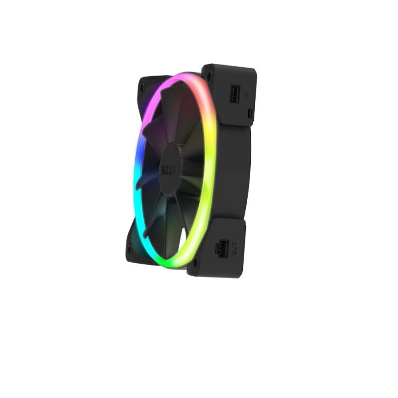 VENTILADOR AER RGB 2 NZXT - 120MM 1500 RPM 33 DBA COD FAB: HF-28120-B1
