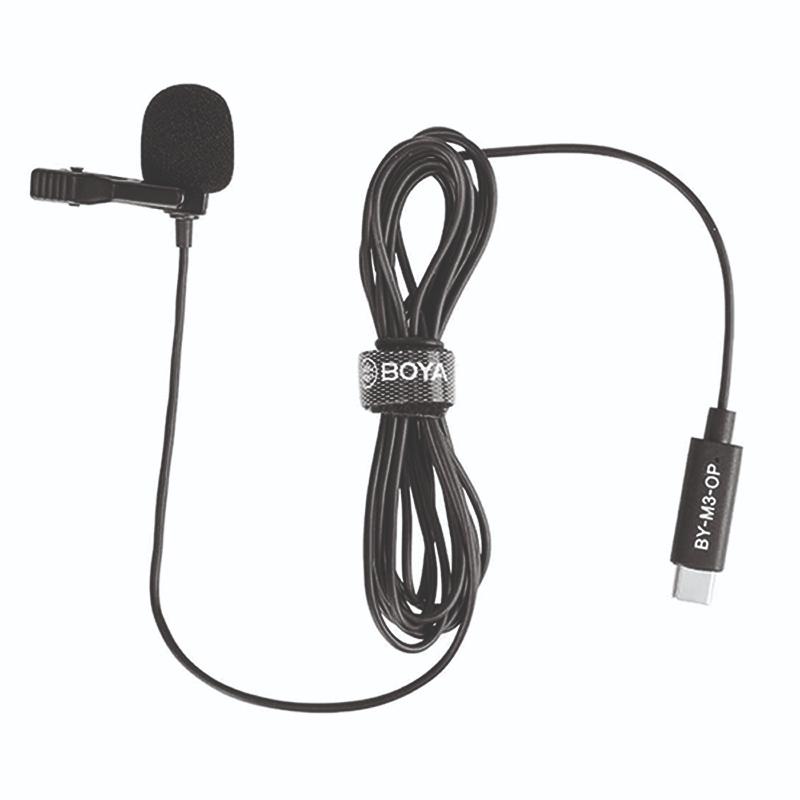 Micrófono Boya BY-M3-OP Solapa Para Dji Osmo Pocket