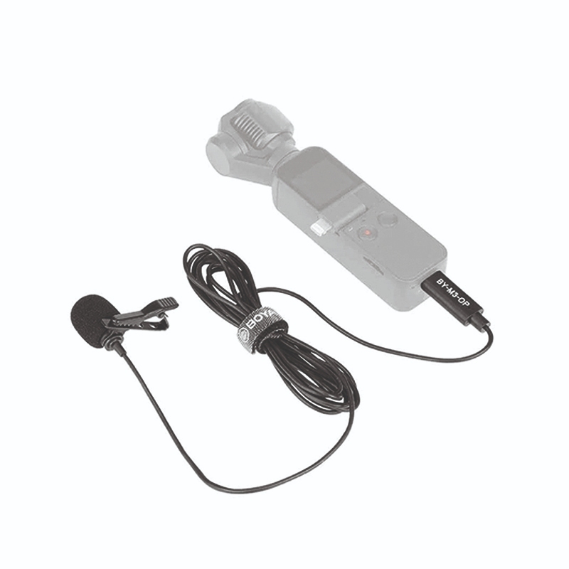 Micrófono Boya BY-M3-OP Solapa Para Dji Osmo Pocket