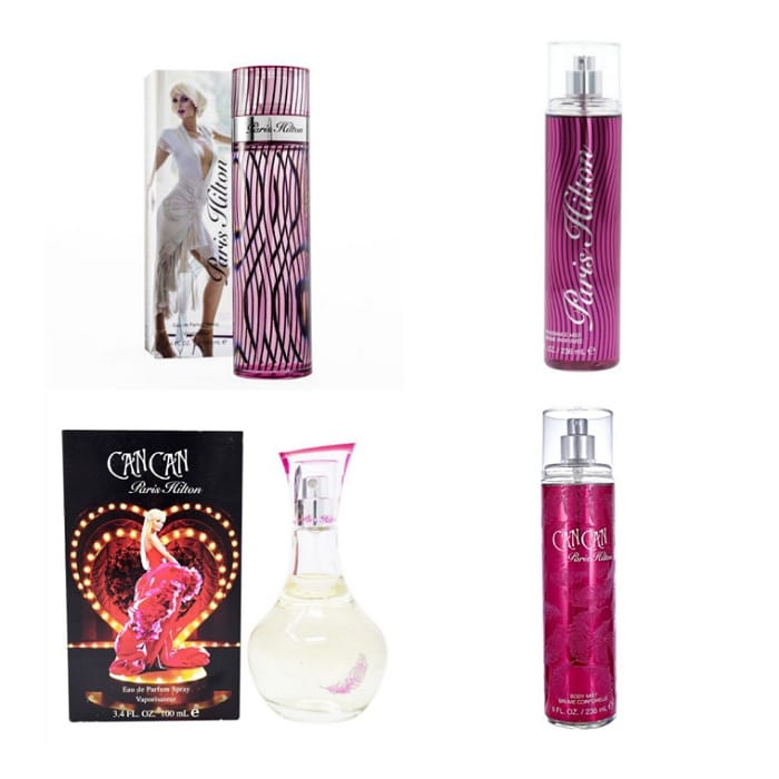 Colección PARIS HILTON 4 Piezas de PARIS HILTON Fragancias para Dama 4X1