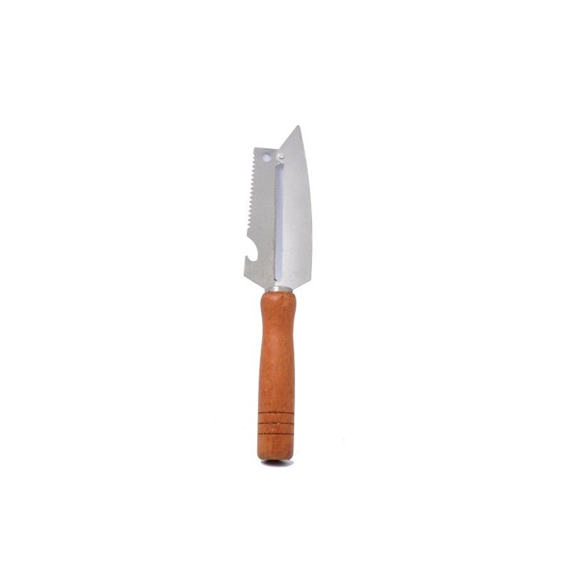 Cuchillo 4 En 1 Multiusos Pelador Destapador Y Rayador Hogar