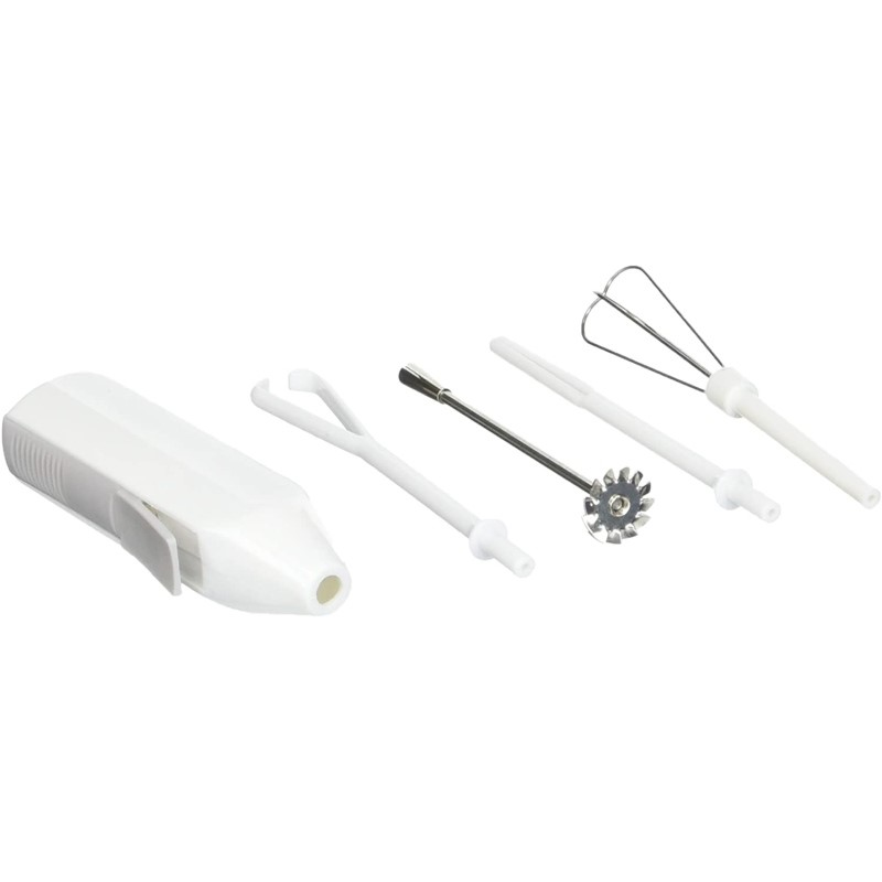 Mini Mezclador Para Batidos Portatil Color Blanco Hogar