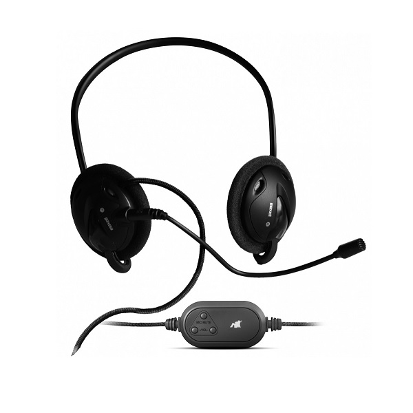 Maxell Diadema Con Banda Para Cuello C/ Micrófono, USB Desmontable / 346173