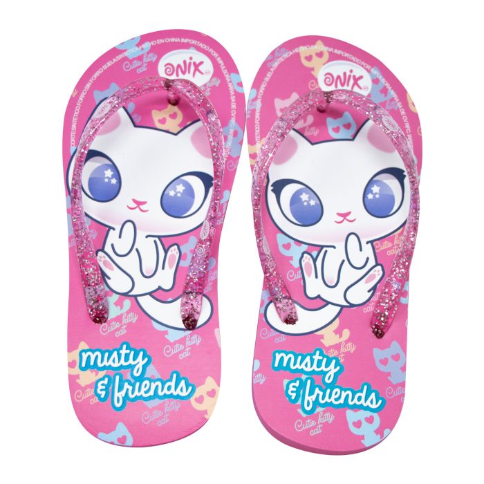 Sandalia Onix Cuttie Kitty Misty and Friends