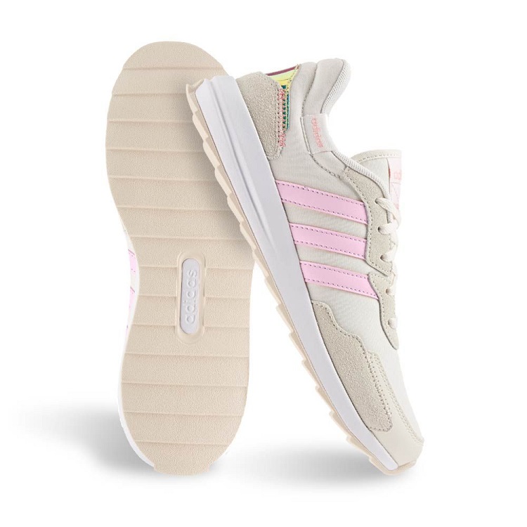 Tenis Beige Adidas 8418 Dama Originales
