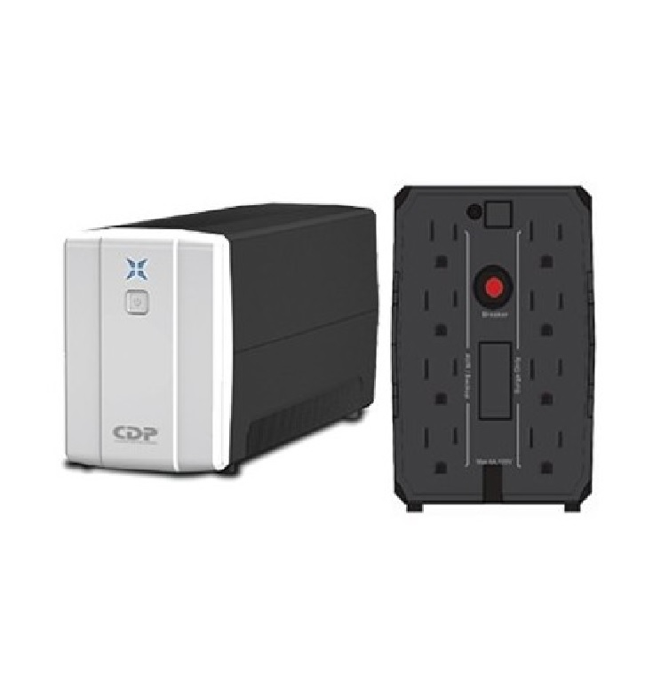 No-Break CDP R-UPR 508 500VA 250W REGULADOR BLANCO MAC LAP SUPRESOR PICOS GAMER ENERGIA CEL MONITOR