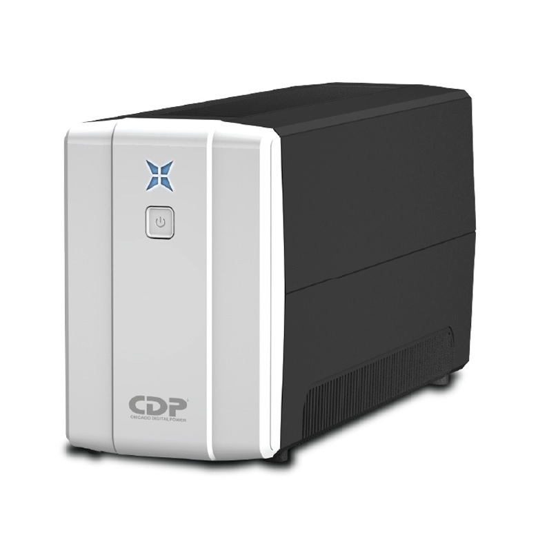 No-Break CDP R-UPR 508 500VA 250W REGULADOR BLANCO MAC LAP SUPRESOR PICOS GAMER ENERGIA CEL MONITOR