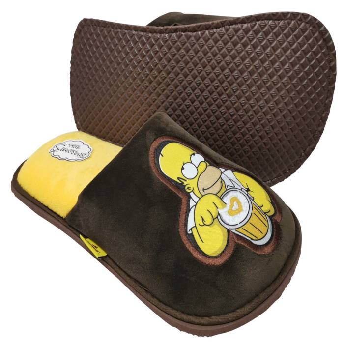 Pantufla Homero Simpson Cerveza Love Color Café