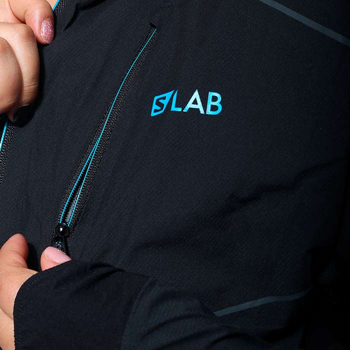 Chamarra Salomon Mujer Negro Slab Motionfit 360 Alpinismo L40418000