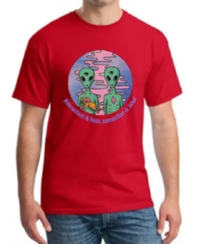 Playera Alien Pareja Ovni Tumblr Para Niño