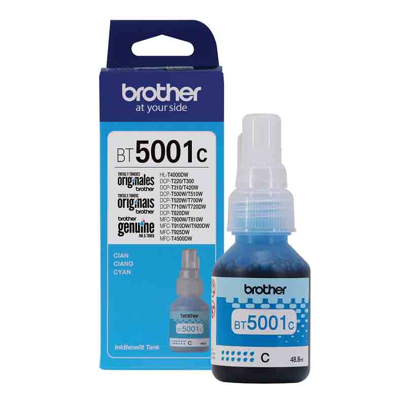 TINTA BROTHER BT5001C CYAN BT5001C .