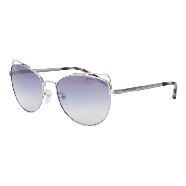 Lentes Michael Kors St. Lucia MK1035 11537B para Mujer -Plateado; Azul