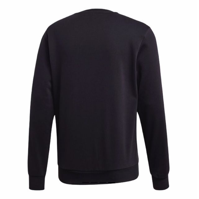 SUDADERA ADIDAS NEGRA ESSENTIALS 3 FRANJAS CLASSIC CABALLERO