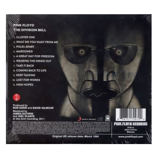 CD Pink Floyd ~ The Division Bell