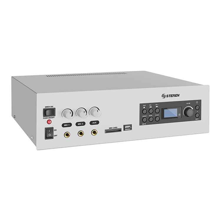 Amplificador De Audio De 120 Watts  Reproductor Mp3 Y Blueth