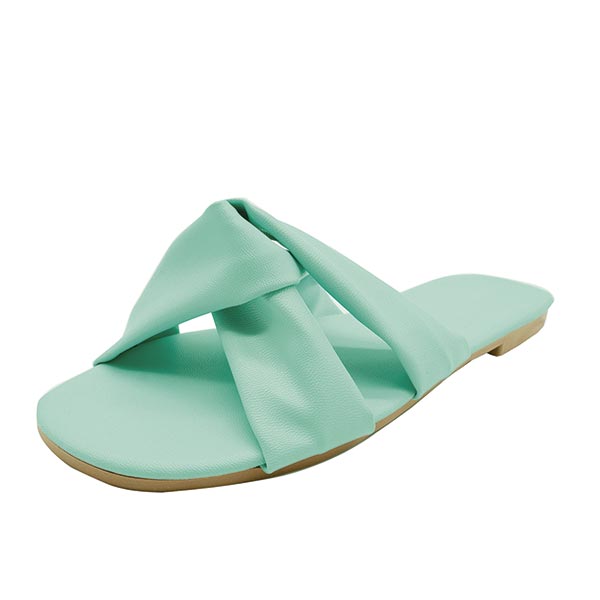 LUA Sandalias de piso de metedera Cómodas Mujer, acogedora con Puntera Abierta, para Interiores y Exteriores, Piel sintético y polipiel, calidad, cómoda y Transpirable