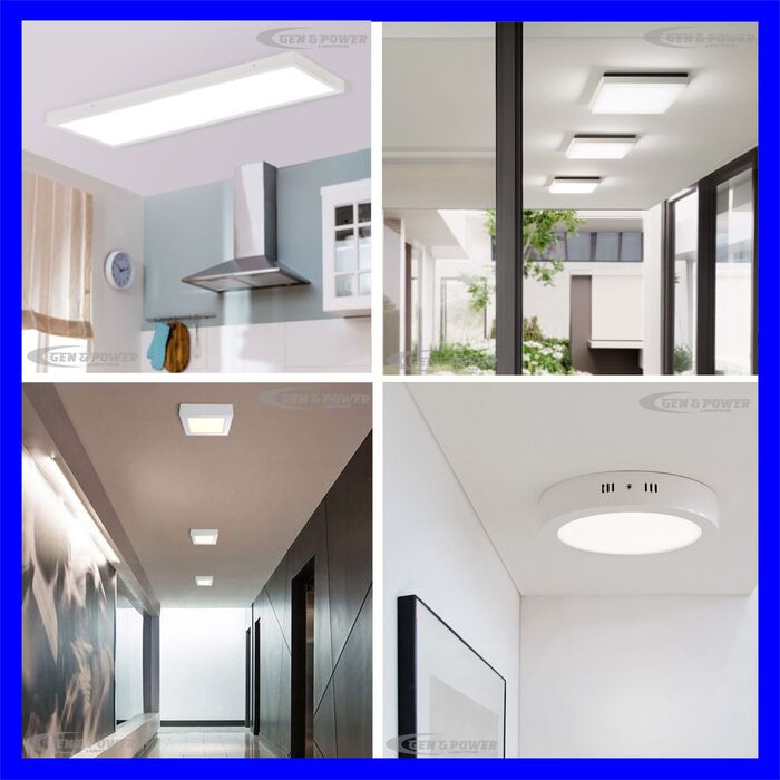 Panel Lampara Led para empotrar Rectangular 24 W 60 cm