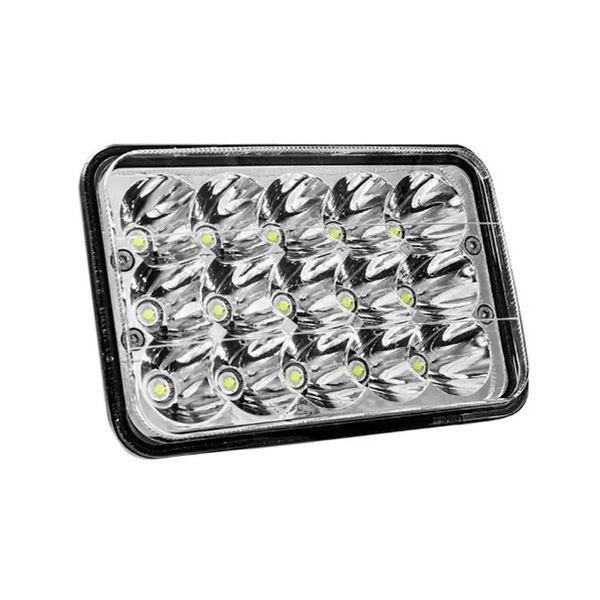 Faro 15 Hiper Led 4x6 5 Pulgada Alta Intensidad H4 4656 4651 1 pieza