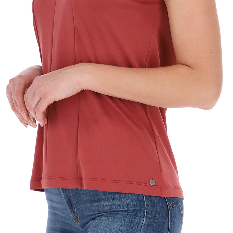 Blusa Para Mujer Con Escote En V Manga Corta Alysh T90047