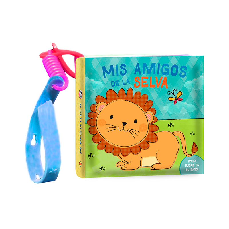 Mis Amigos De La Selva- Libro Impermeable Con Asa