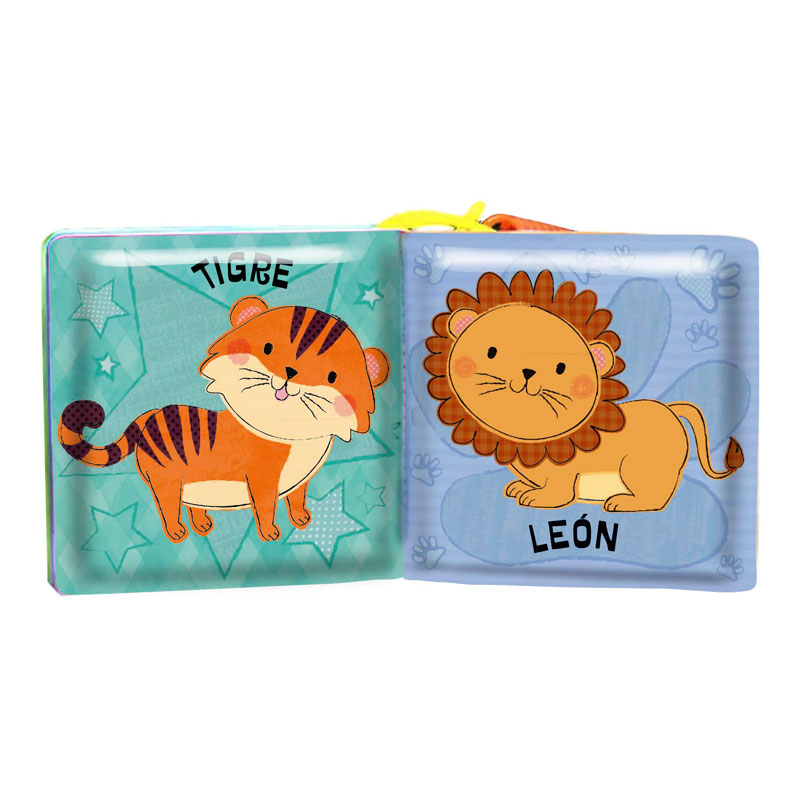 Mis Amigos De La Selva- Libro Impermeable Con Asa