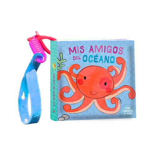 Mis Amigos Del Oceáno- Libro Impermeable Con Asa