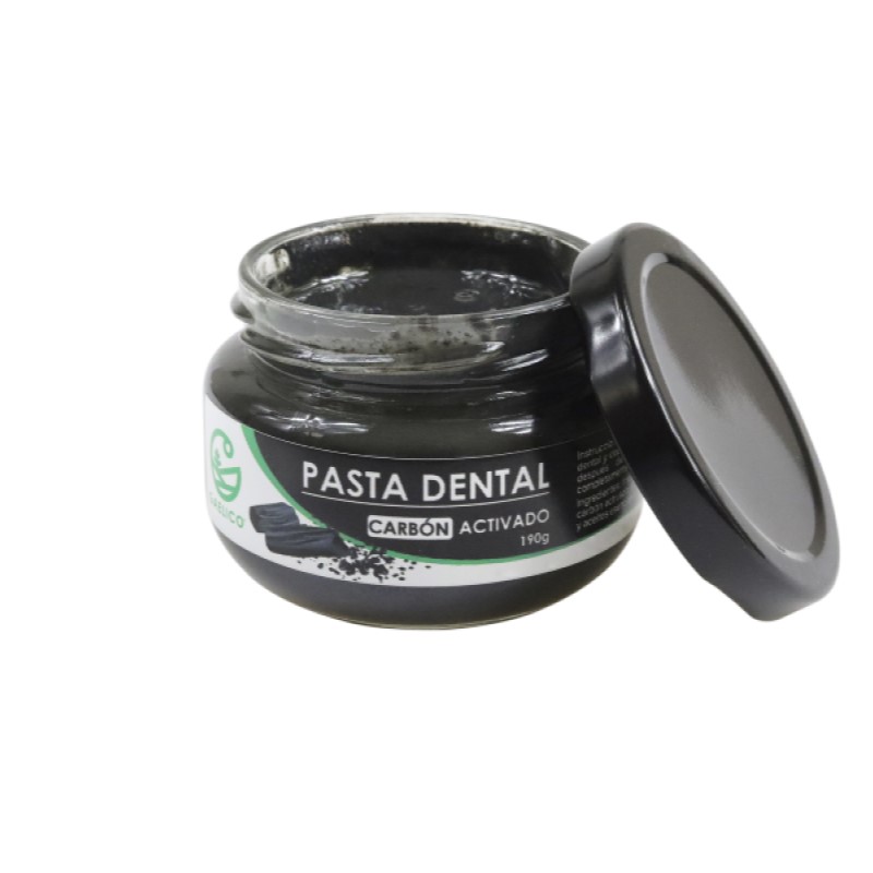 Pasta Dental Natural Carbon Activado 190g Blanqueadora
