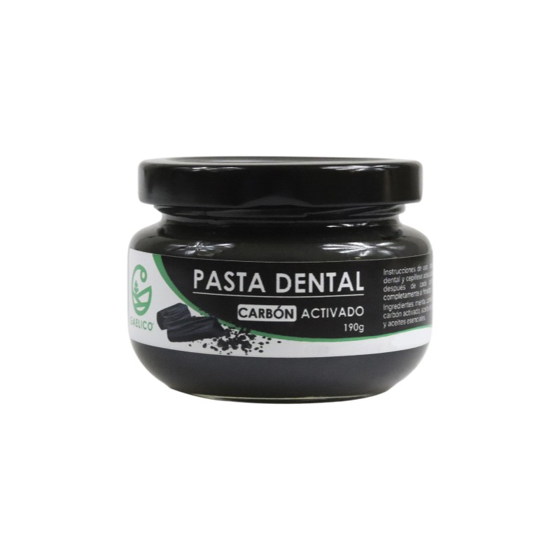 Pasta Dental Natural Carbon Activado 190g Blanqueadora
