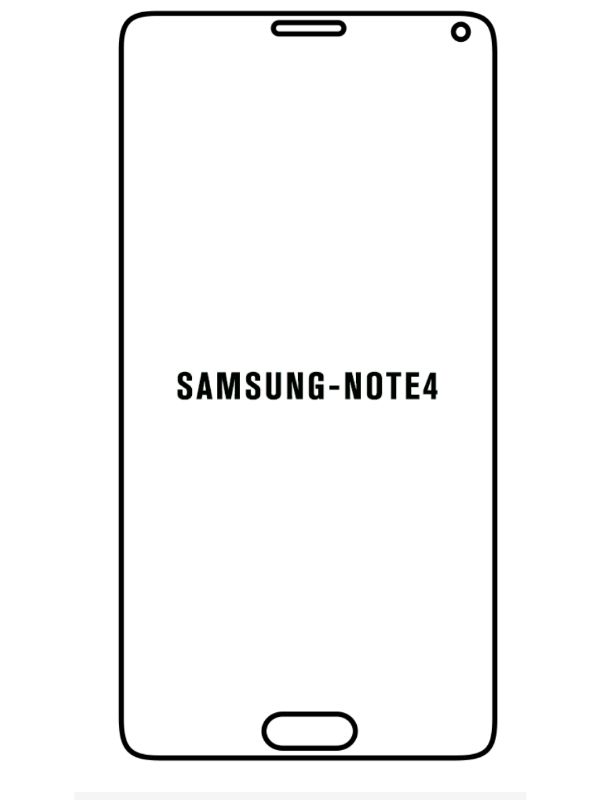 Jeco 99F Protector de Pantalla de Hidrogel Premium Para Samsung  Note 4