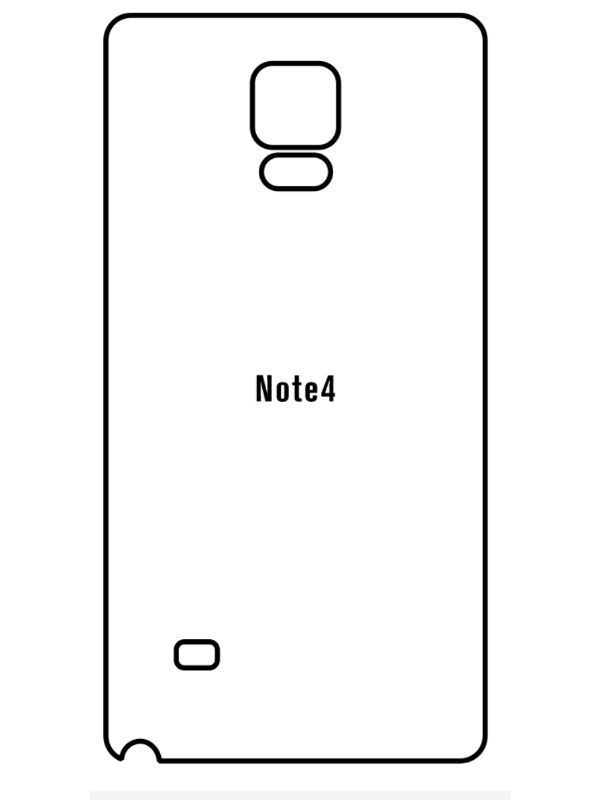 Jeco 99F Protector de Pantalla de Hidrogel Premium Para Samsung  Note 4