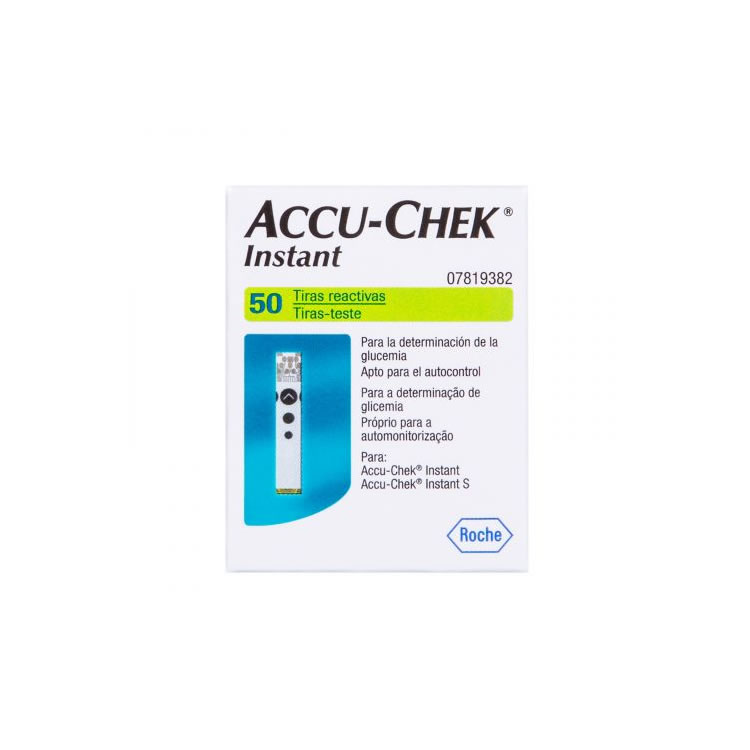 100 Tiras Reactivas y 100 Lancetas Accu-Chek 652382 CST