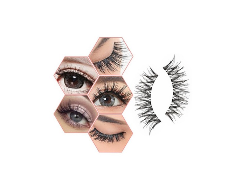 Pestañas Postizas Naturales Y Reutilizables, 5 Pares