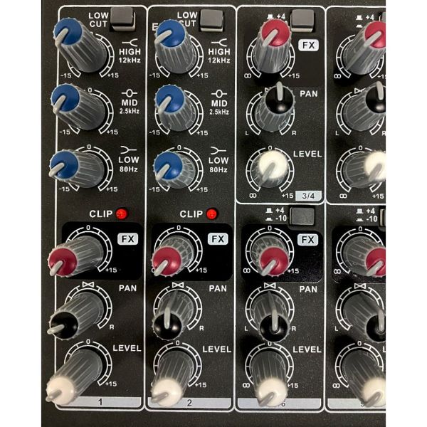 Mezcladora pasiva SOUNDTRACK MX-1002U Gris 10 Ch Bluetooth