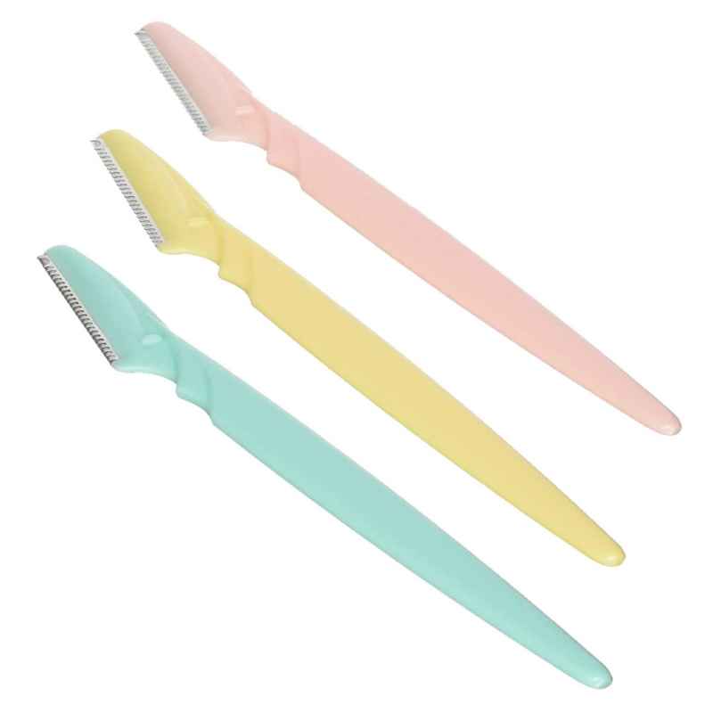 3 Pack Recortador De Cejas Portátil Para Mujer, Afeitadora De Cejas, Moldeador De Cejas, Herramienta Para El Cuidado Facial