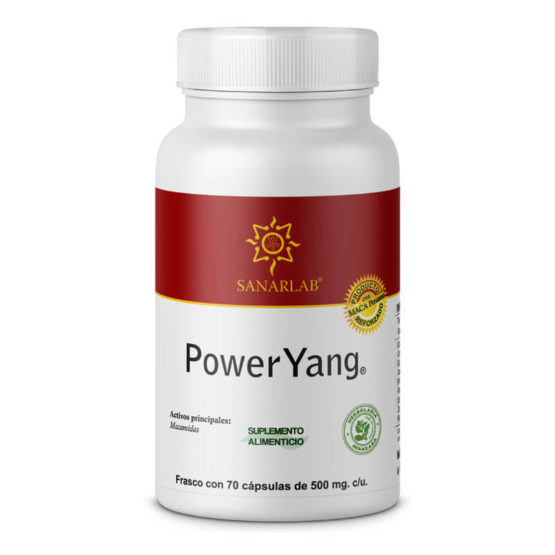 Power Yang Damiana de California y Maca Peruana 70 capsulas