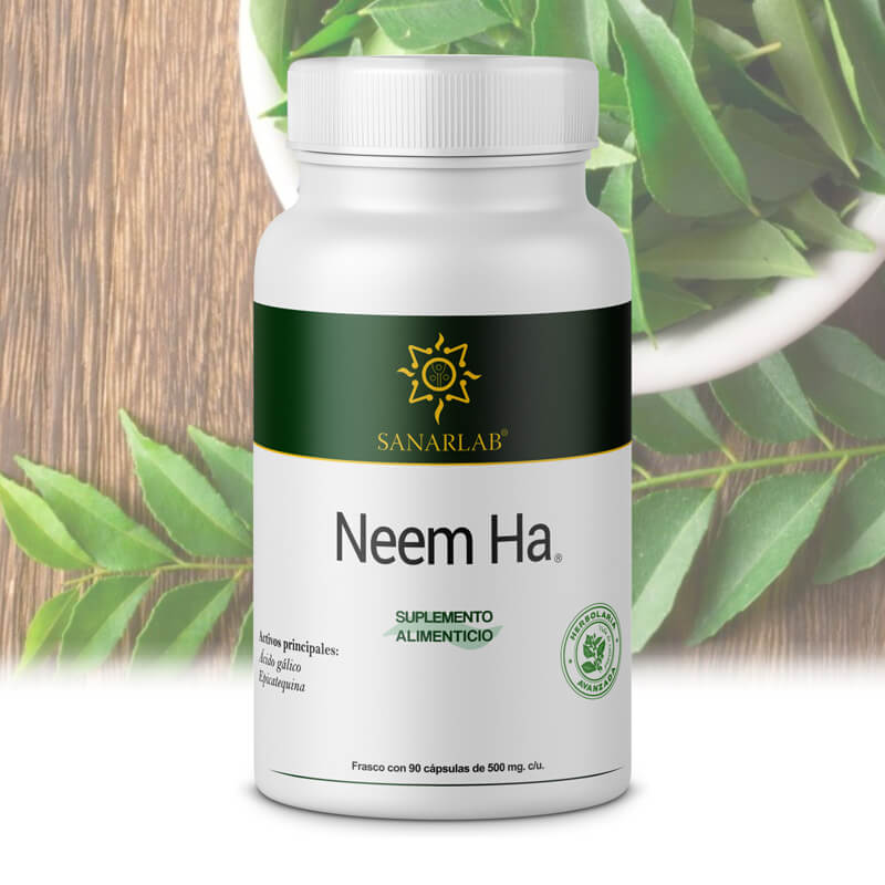 Neem Ha Cápsulas de Neem 500 mg