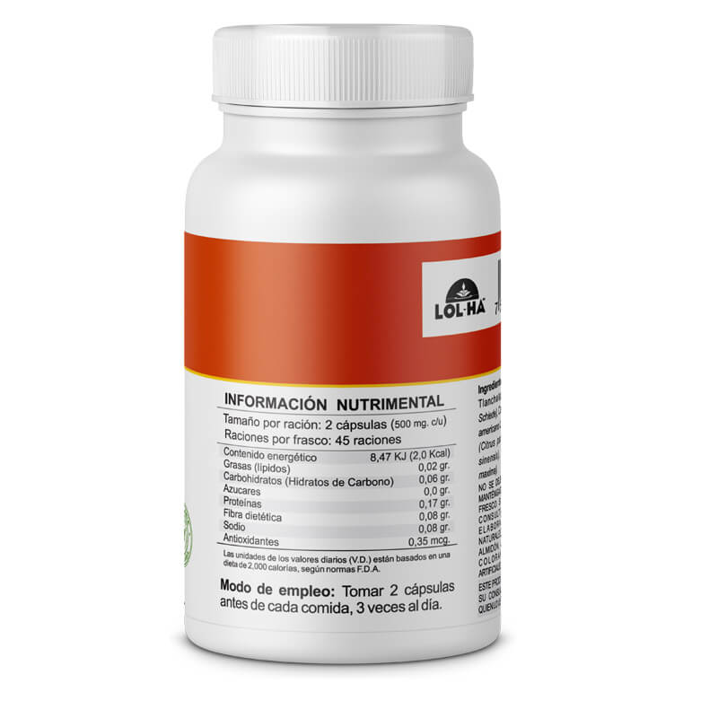 Lina Plus Linaza Molida en cápsulas 90 cápsulas