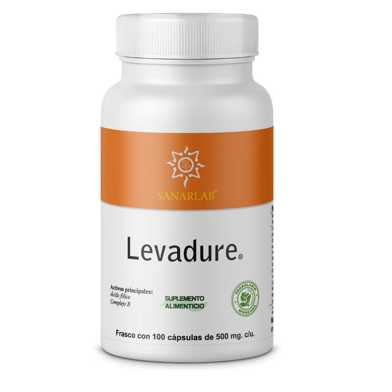 Levadure Levadura de Cerveza 100 Cápsulas 500 mg, 
