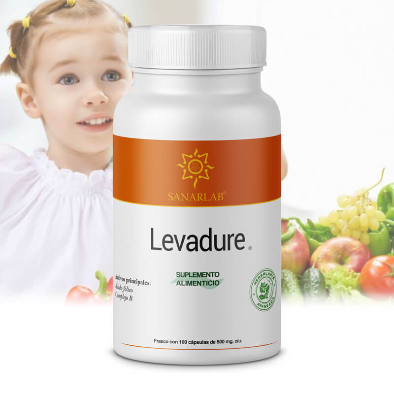 Levadure Levadura de Cerveza 100 Cápsulas 500 mg, 