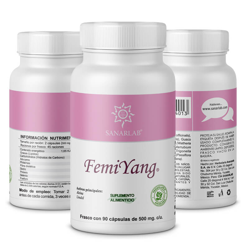 Femi Yang Salvia Cápsulas