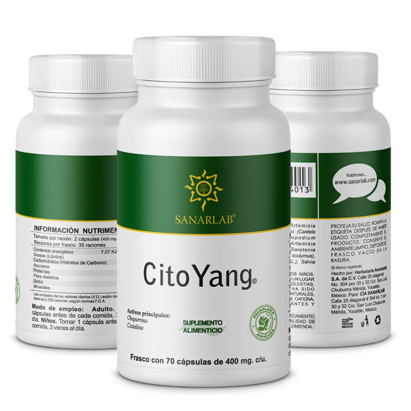Cito Yang Antiparasitario 90 Cápsulas
