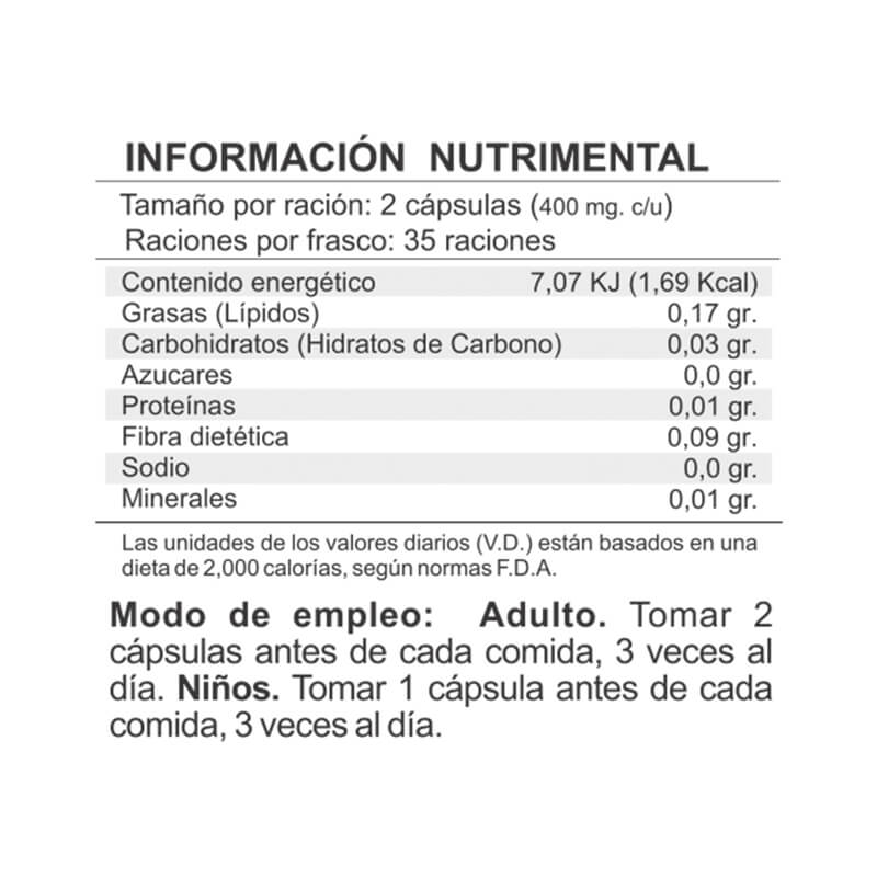 Cito Yang Antiparasitario 90 Cápsulas