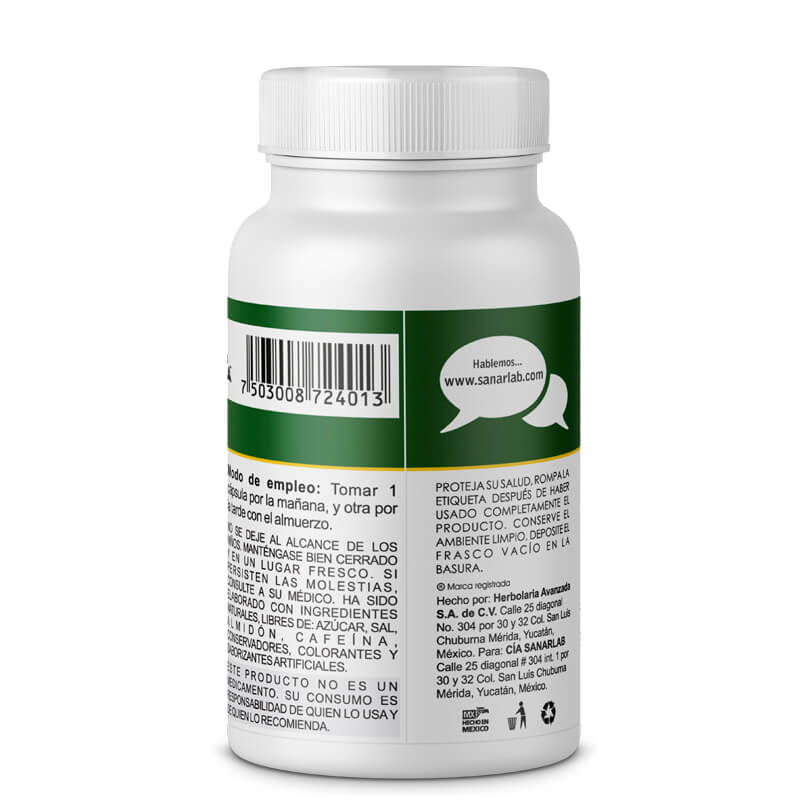Anti O Reforzado Cola de Caballo 90 cápsulas 500 mg