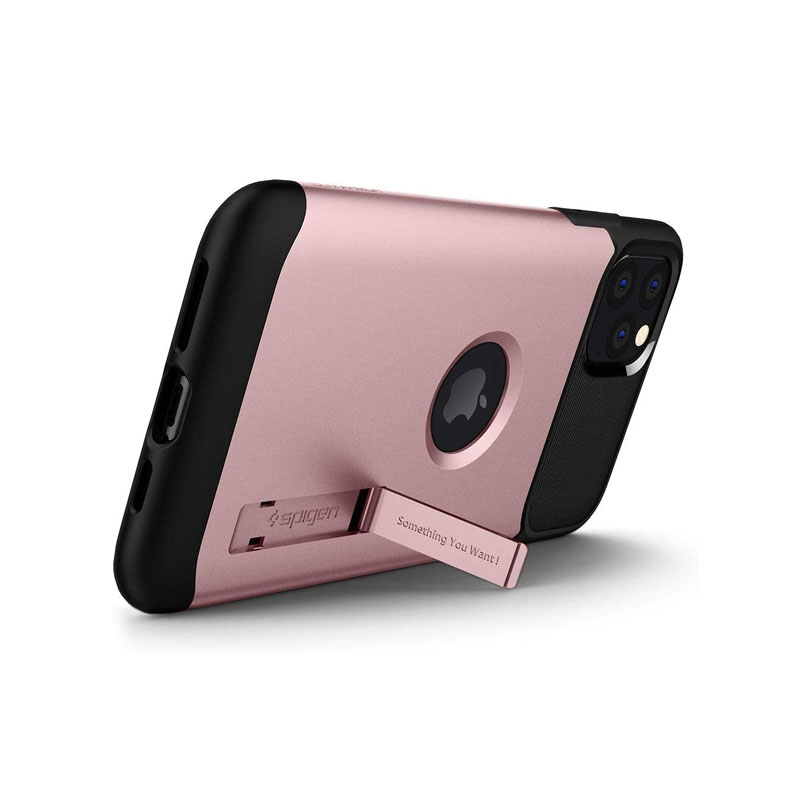Funda iPhone 11 Pro Slim Armor Uso Rudo Spigen Rosa