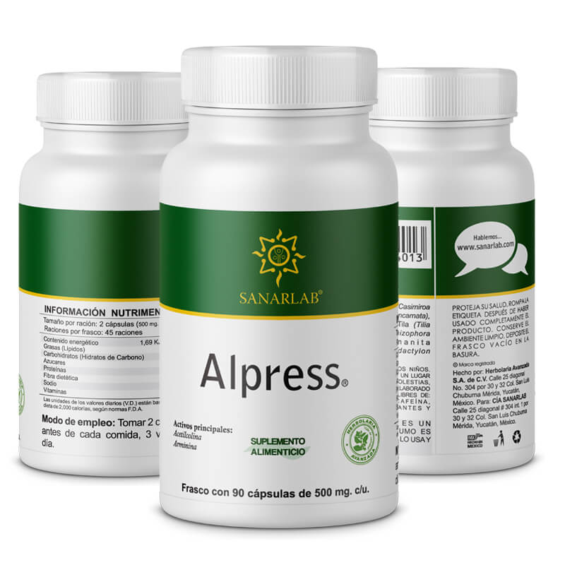 Alpress Zapote Blanco 90 Cápsulas 500 mg