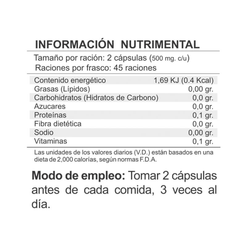 Alpress Zapote Blanco 90 Cápsulas 500 mg